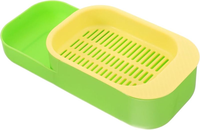 Hydroponic Cat Grass Planter Box Indoor Soilless Catnip Kit Green - Image 1